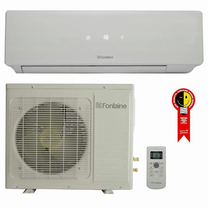 Ar condicionado split hi wall fontaine 9000 BTUS frio 110v